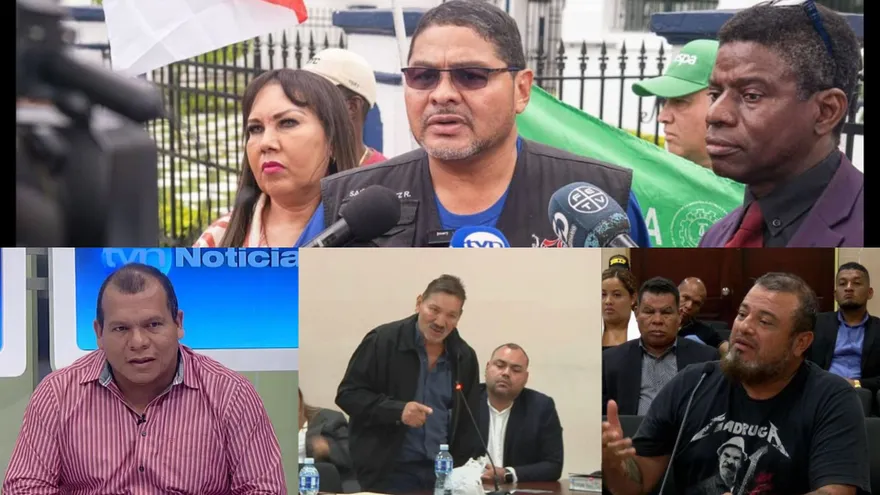 Dirigentes sindicalistas que buscan dirigir el FAD