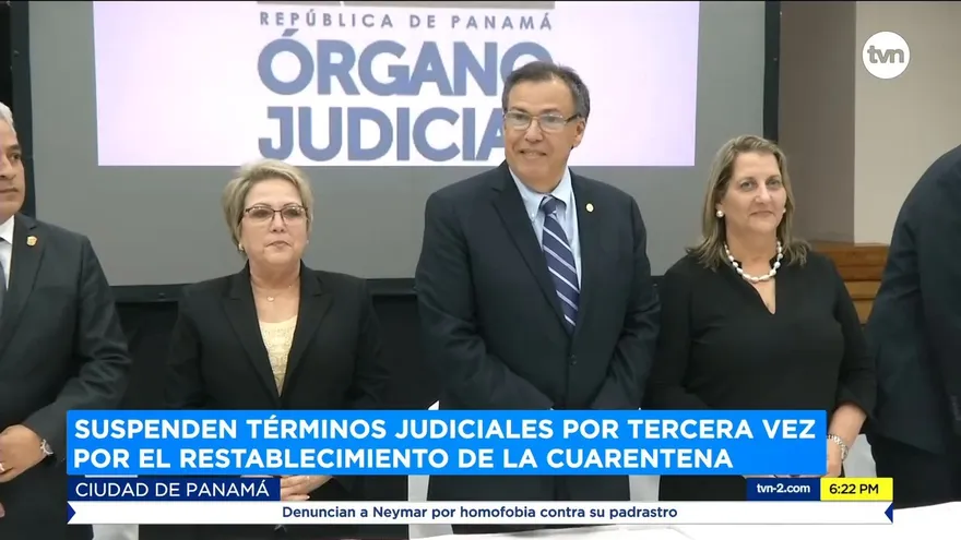 Suspenden términos judiciales por tercera vez por el restablecimiento de la cuarentena