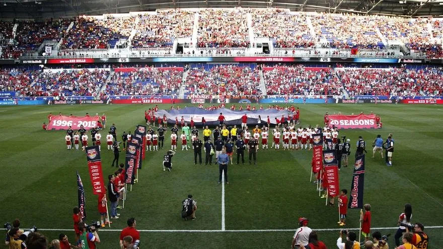Estadio de los New York Red Bulls.