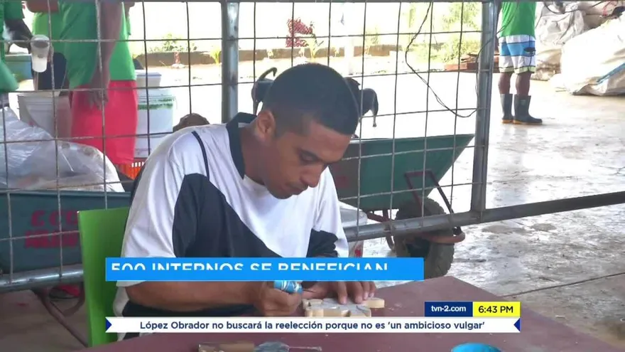 Programa de reciclaje en Cárcel La Joyita