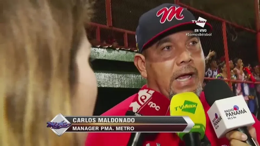 Manager Campeón Carlos Maldonado de P. Metro