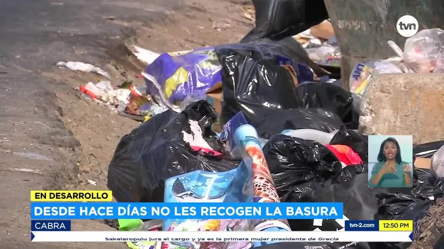 Residentes en Cabra exigen recolección de basura