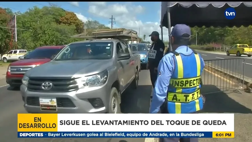 Toque de queda se levanta en Panamá Oeste y Chiriquí este lunes