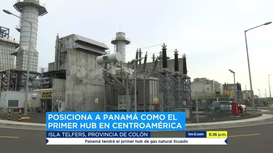 Inauguran importante terminal de gas natural en Colón