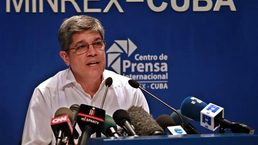Carlos Fernández de Cossío, director de la Dirección General de Estados Unidos de la Cancillería cubana.