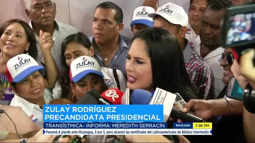 Zulay Rodríguez formaliza su precandidatura presidencial
