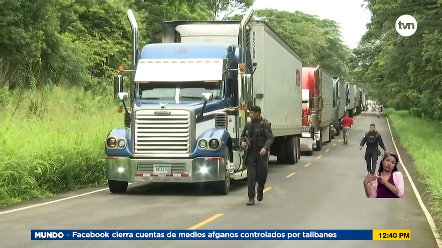Productores y camiones preocupados por los peligros a los que se enfrentan en la ruta