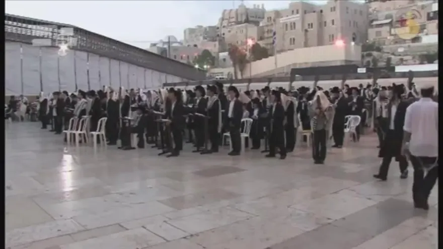 Judíos celebran la pascua