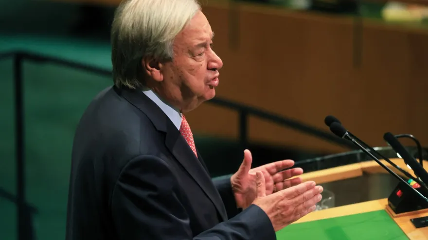 António Guterres, Secretario General de las Naciones Unidas.