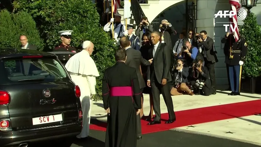 El Papa en la Casa Blanca