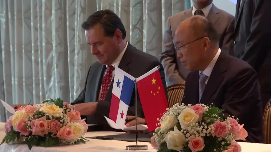 Panamá y China pretenden firmar un tratado comercial