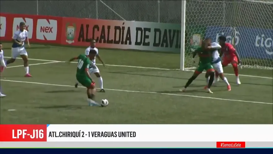 Resumen Atlético Chiriquí 2-1 Veraguas United jornada 16 Torneo Apertura 2022 LPF