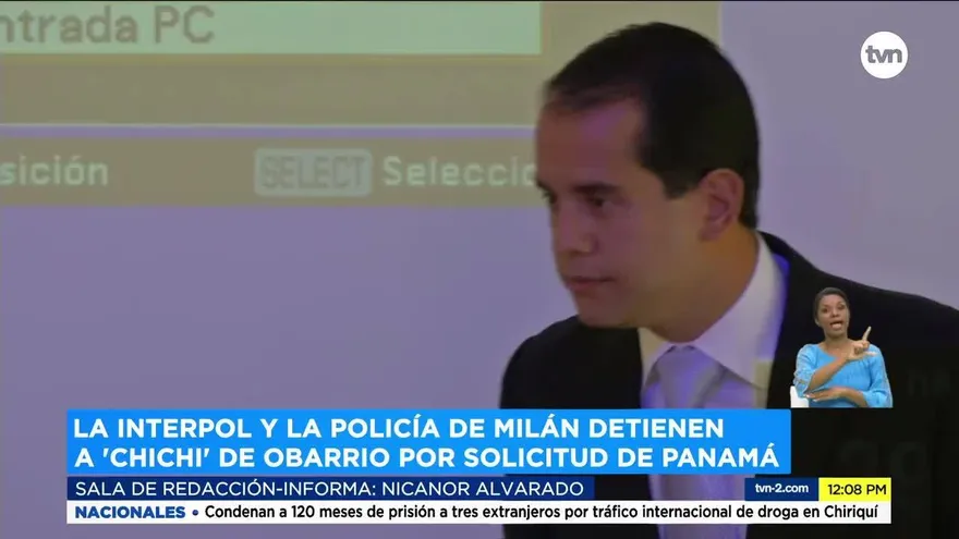 Detienen en Italia a Adolfo ‘Chichi’ De Obarrio