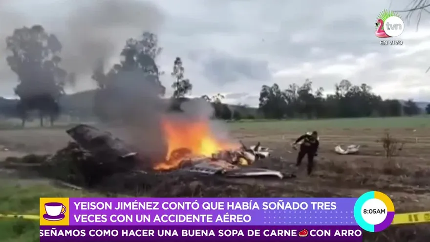 El Cantante Yeison Jiménez falleció en un accidente aéreo