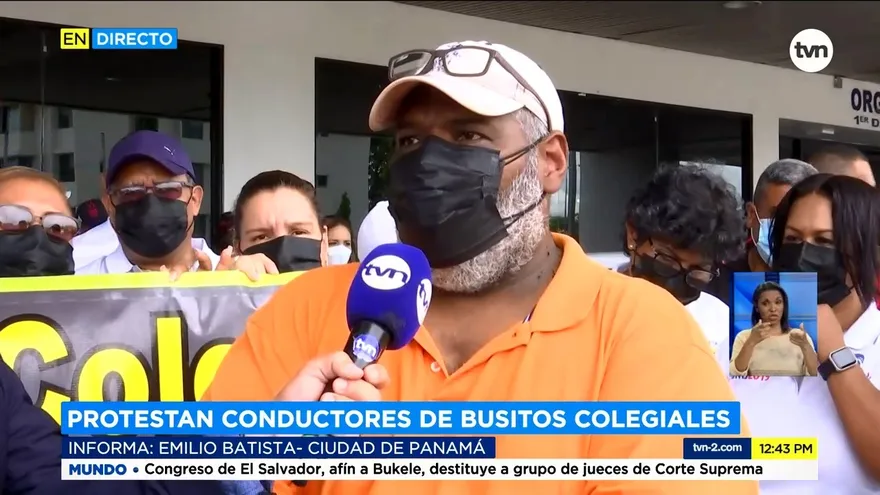 Conductores de buses colegiales llevan propuestas al MICI