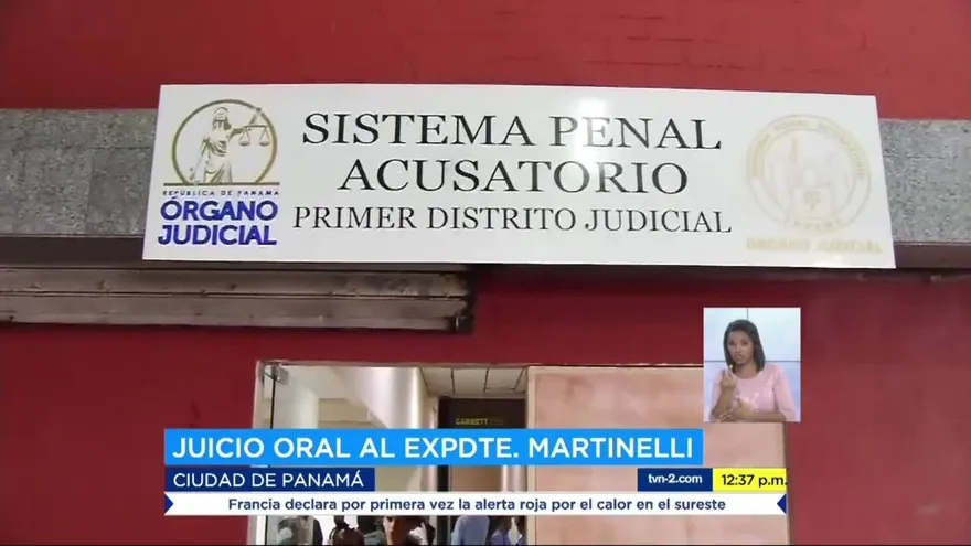 Fiscalía lleva al testigo número 14 al juicio contra Martinelli