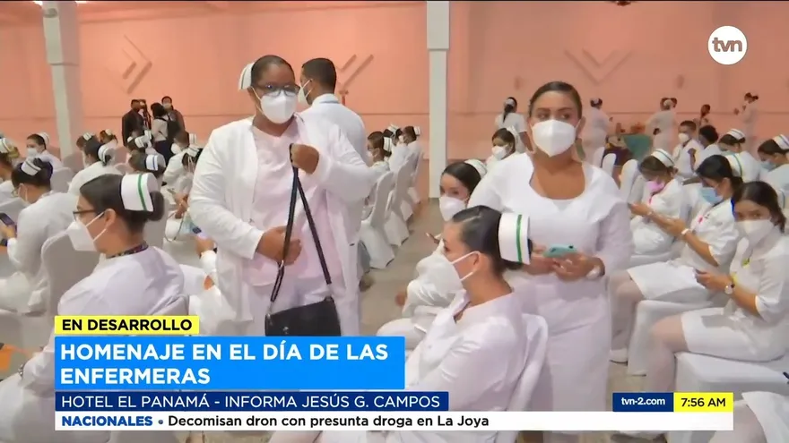 Homenaje en el Día de la Enfermera