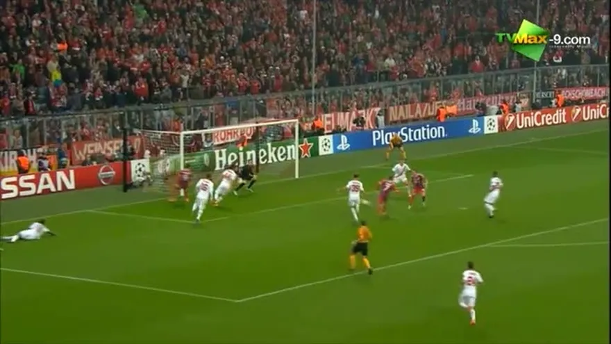Gol de Ribery  / Bayern Munich 1 -0 Roma