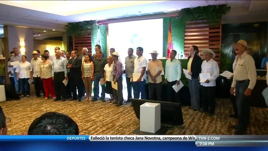 Trabajan en la producción de comida orgánica