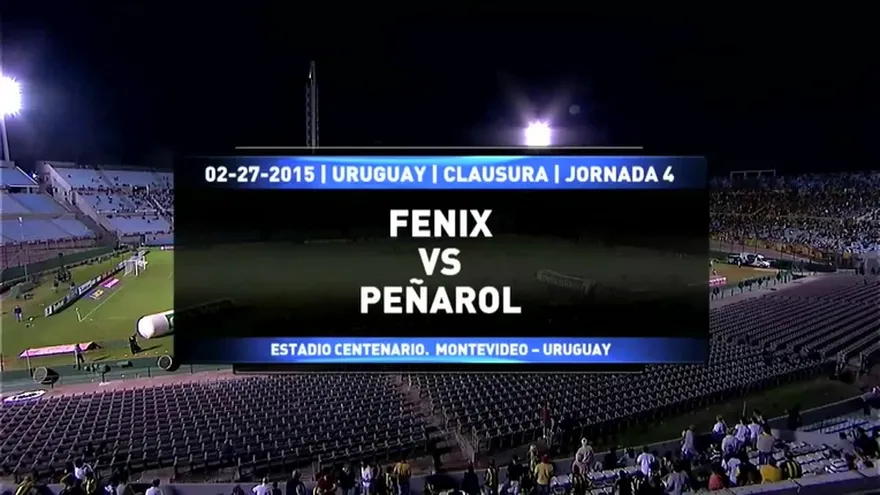 Actuación de Cecilio Waterman con Fénix de Uruguay