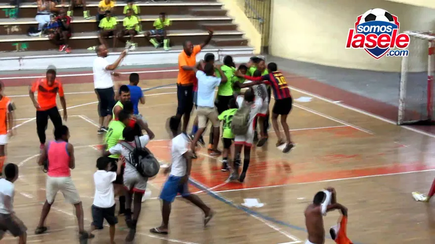 Final Sub 15 de Futsal, jugado en San Miguelito, Samaria 3-1 Tocumen