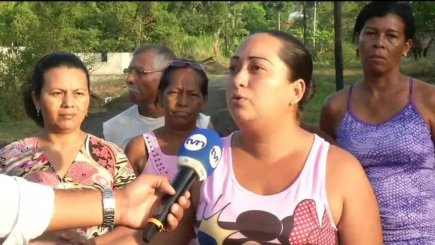 Residentes protestan por calles a medio reparar en Chilibre