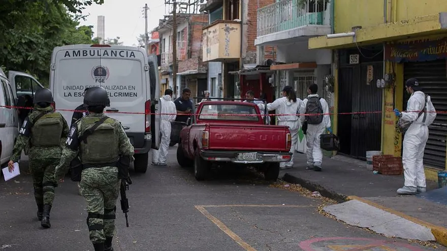 Foto ilustrativa de un operativo policial en Morelia