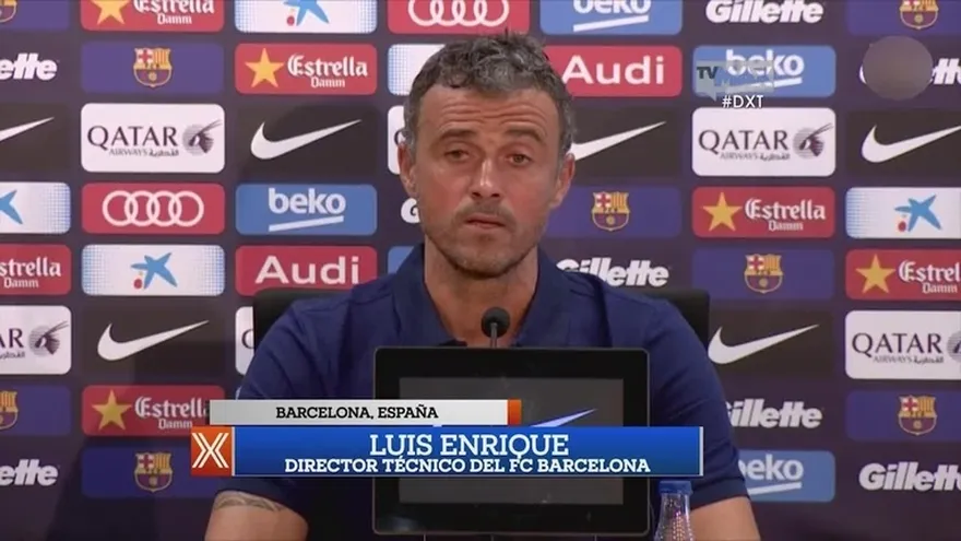 Luis Enrique: Dejaré el Barcelona cuando me echen o no tenga más energías