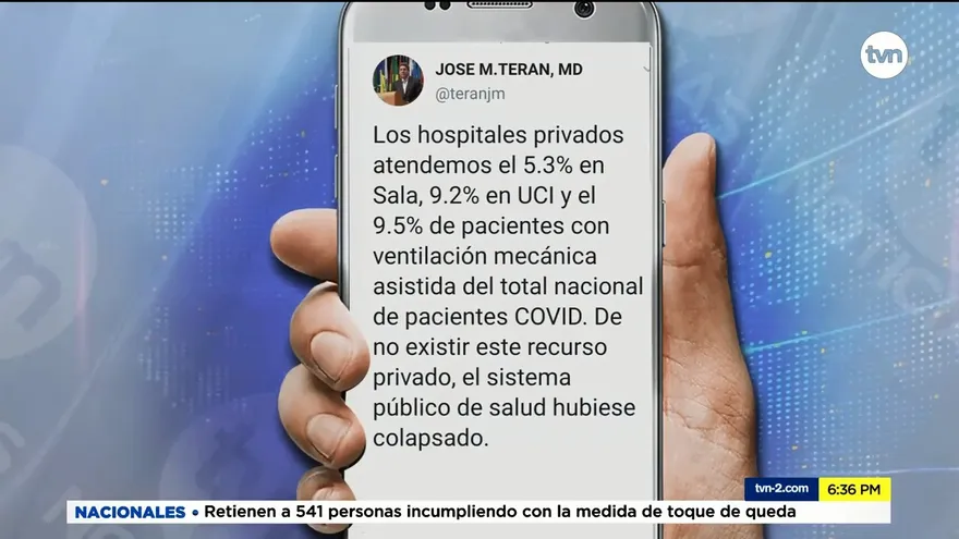 Incertidumbre entre médicos de hospitales privados por vacunación