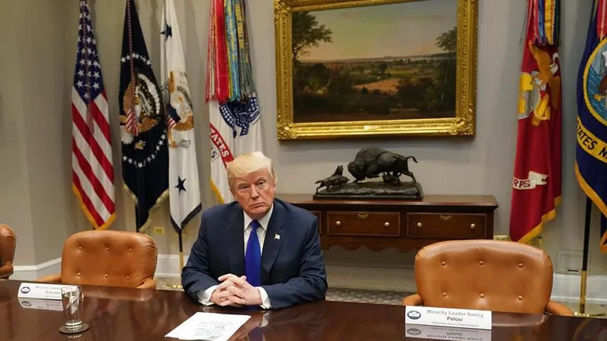 En la imagen, el presidente estadounidense, Donald J. Trump.