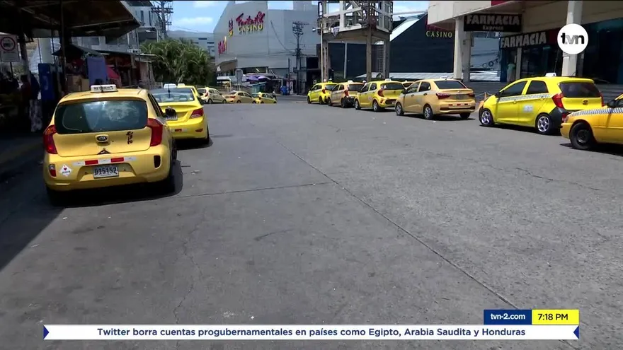 Restricciones para circulación de taxis será por el último número de placa