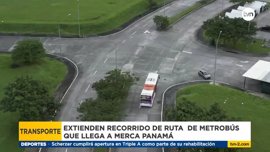 Extienden ruta de Metrobús que llega a Merca Panamá