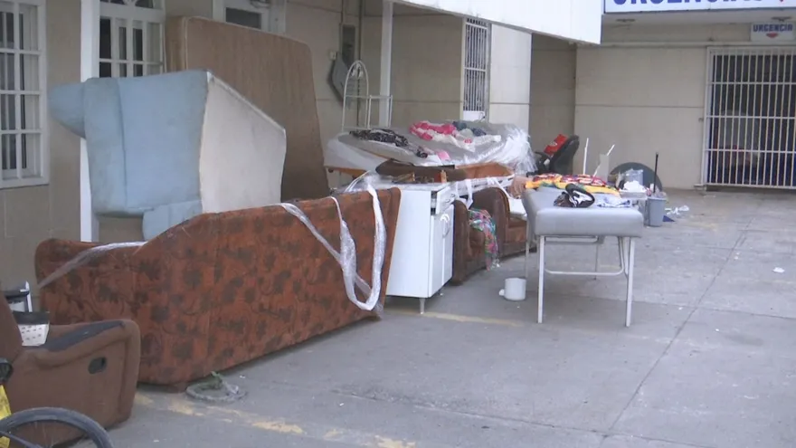 Clínica Río Abajo abandonada en Parque Lefevre