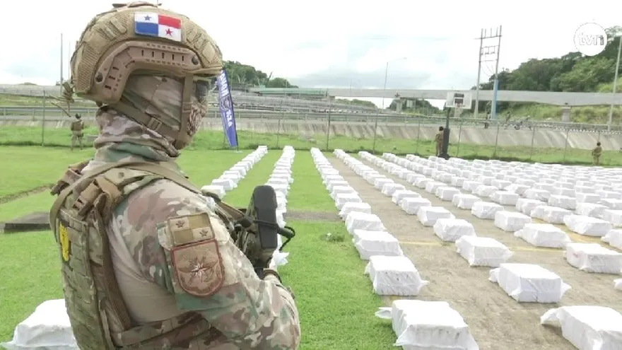 Decomisos de drogas de gran tonelaje en Panamá.