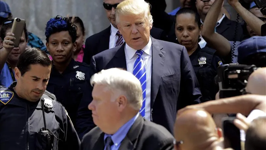 El aspirante a la candidatura republicana a la Presidencia de EEUU, Donald Trump.