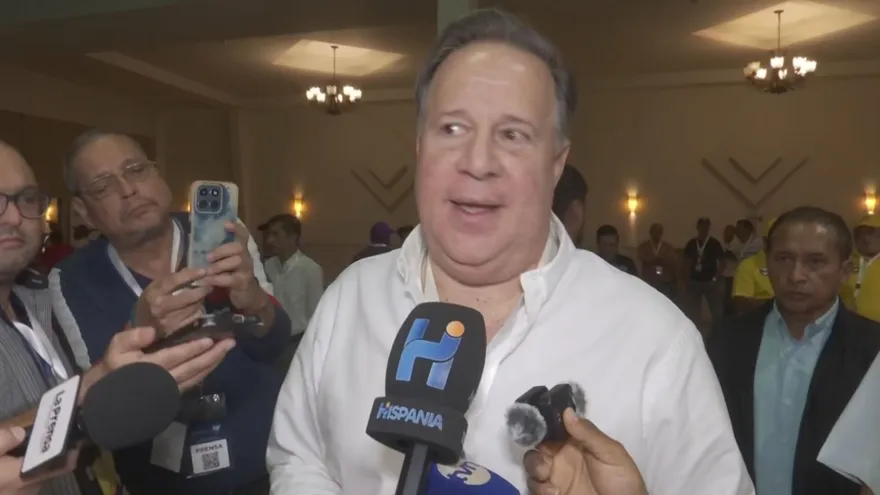 El expresidente Juan Carlos Varela.