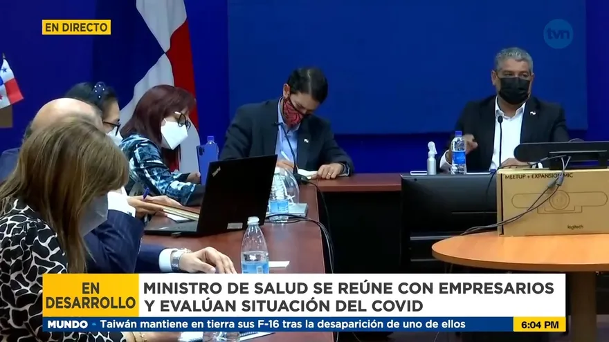 Autoridades se reúnen con empresarios para plantearles el panorama de la pandemia