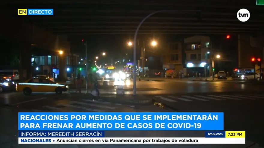 Panameños reaccionan al anuncio de cuarentena en Navidad y Año Nuevo