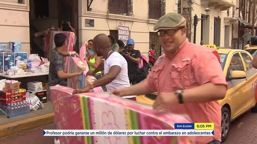 Realizan donaciones damnificados por incendio