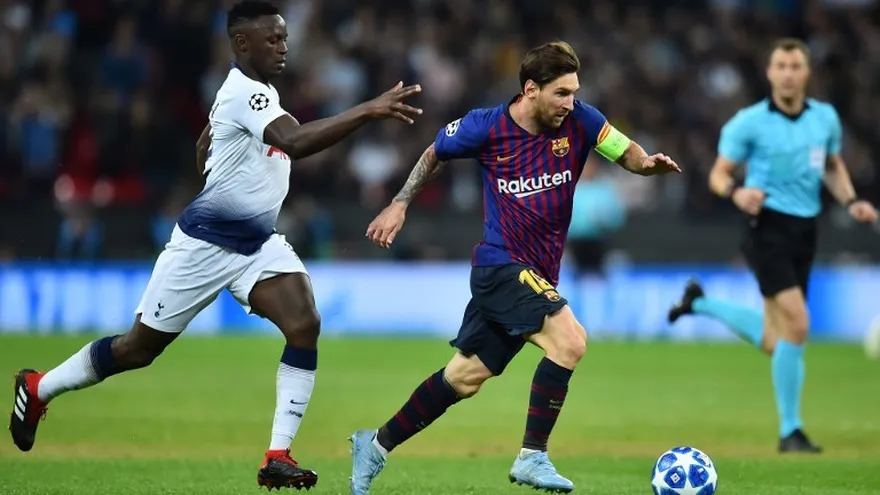 El Barcelona conquista Wembley y mete en apuros al Tottenham de Pochettino