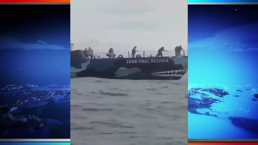 Incidente entre pescadores y ambientalistas