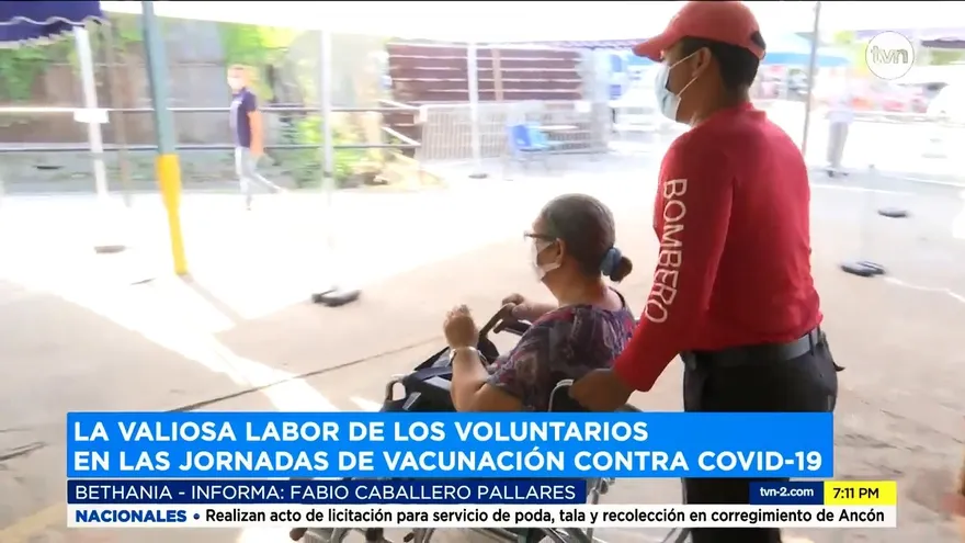 La valiosa labor de los voluntarios en las jornadas de vacunación