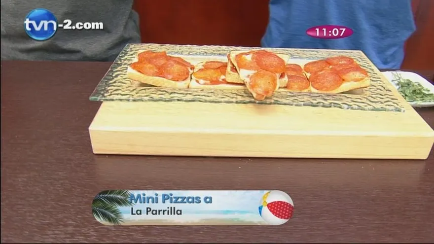 Mini Pizzas a la parrilla