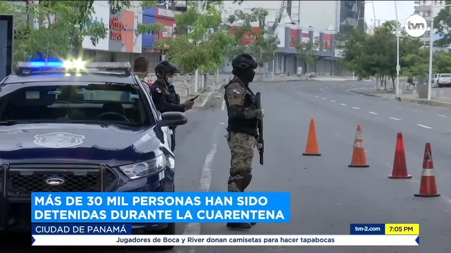 Más de 30 mil personas han sido detenidas durante la cuarentena