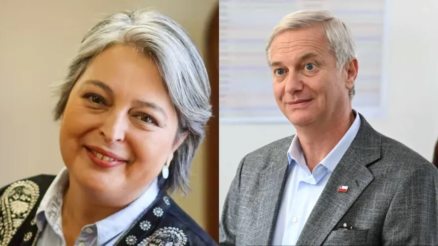 Los políticos Jeannette Jara (izquierda) y José Antonio Kast (derecha) disputarán en un balotaje la presidencia de Chile el 14 de diciembre.