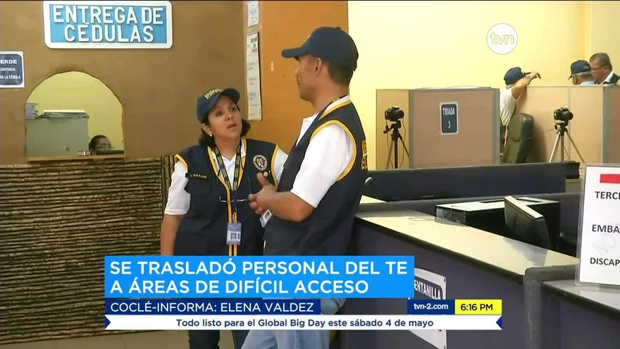 Todo listo en Coclé para las elecciones