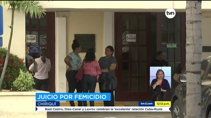 Continúa juicio oral por femicidio en Chiriquí
