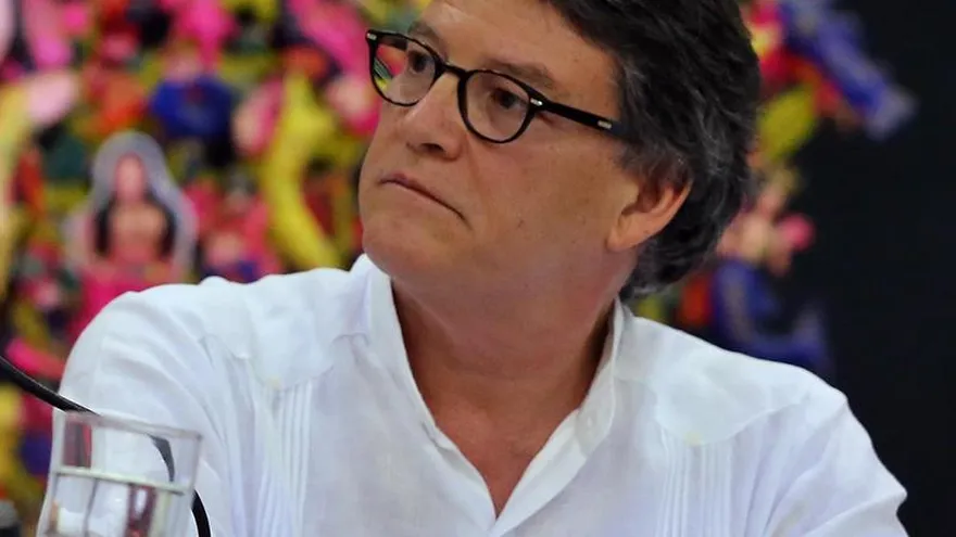 En la imagen, el jefe del equipo negociador en los diálogos con el ELN, Gustavo Bell.