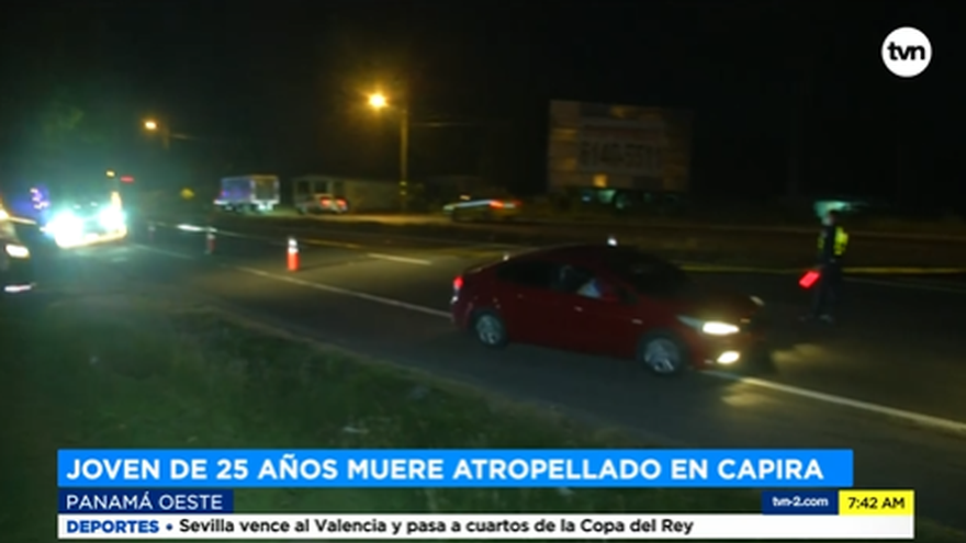 El atropello se registró en Capira