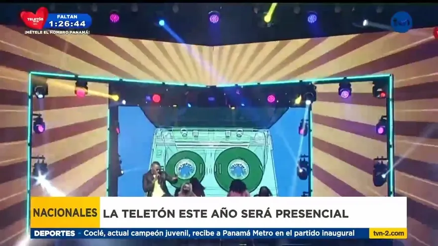 Teletón 20-30 vuelve con formato presencial